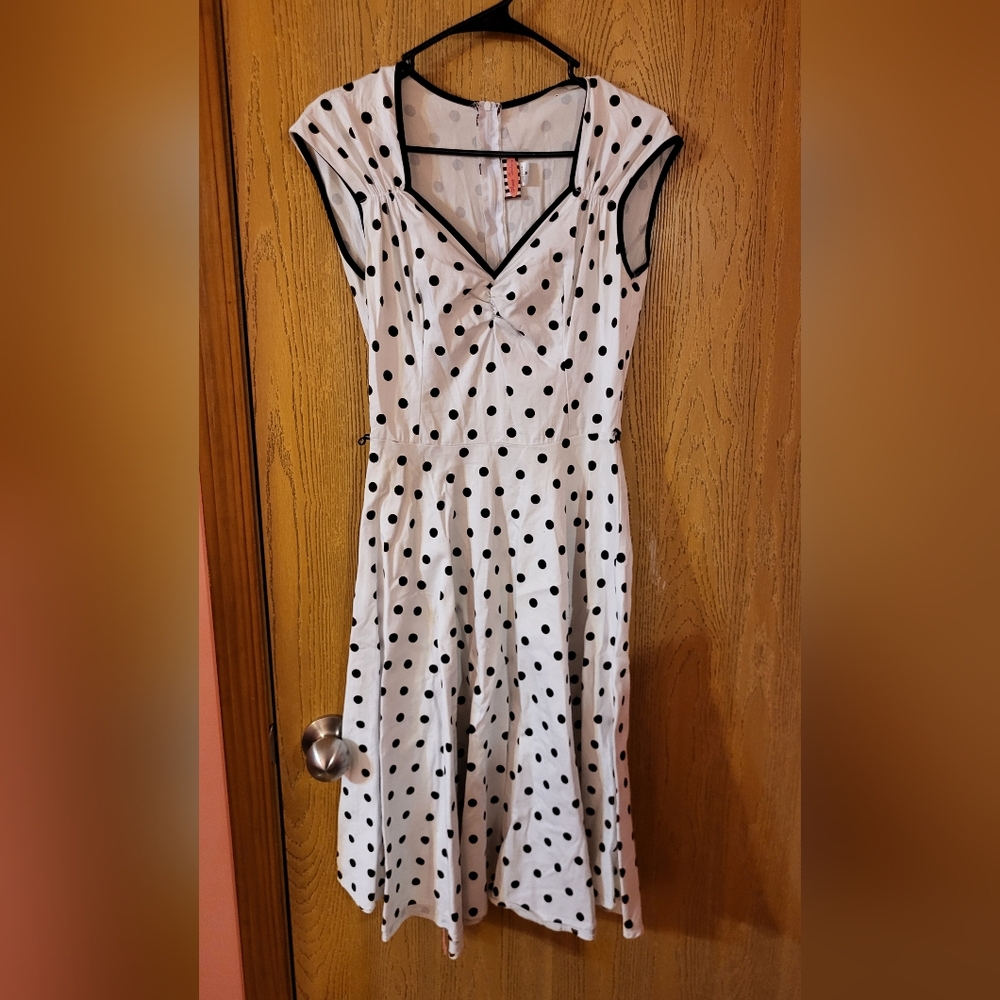 Pin Up Girl Polka Dot Heidi Dress